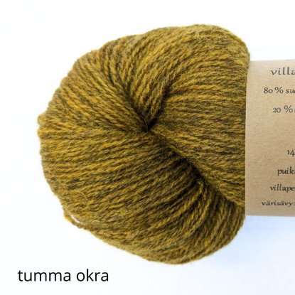 Sampo wool sock yarn, dyed