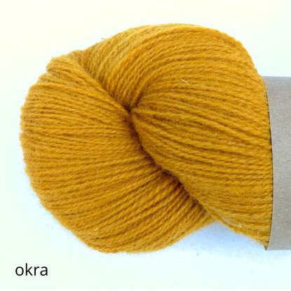 Sampo wool sock yarn, dyed
