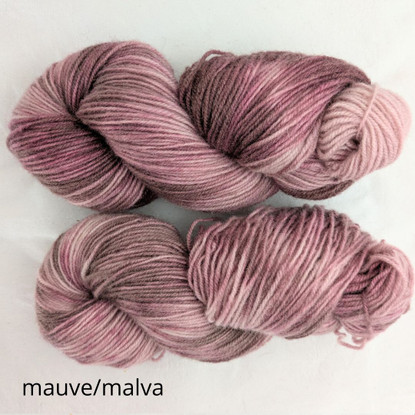 Tarmo wool sock yarn, hand dyed
