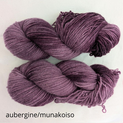Tarmo wool sock yarn, hand dyed