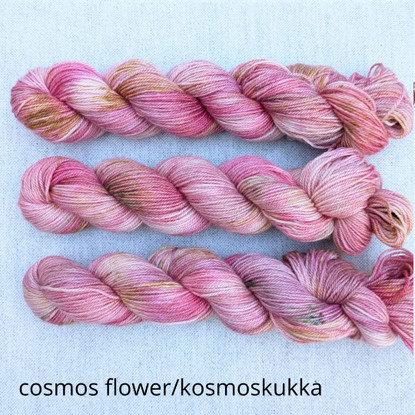 Pentti worsted yarn, hand dyed