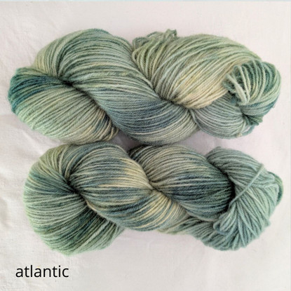 Tarmo wool sock yarn, hand dyed