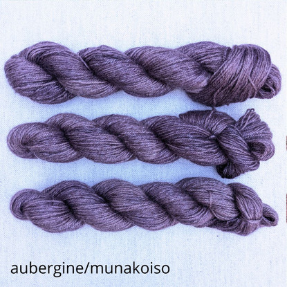 Pentti worsted yarn, hand dyed