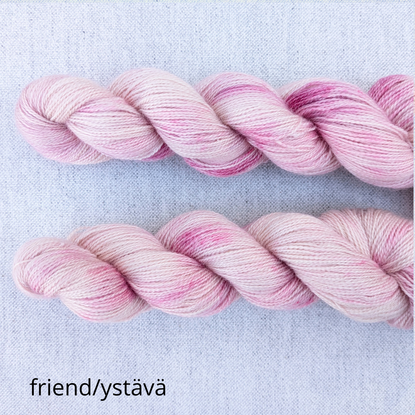 Wilhelmi  worsted yarn, hand dyed