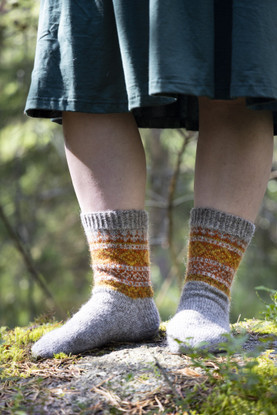 Sammon taonta villasukat, printtiohje kaupan päälle väh. 3:n vyyhdin ostajalle