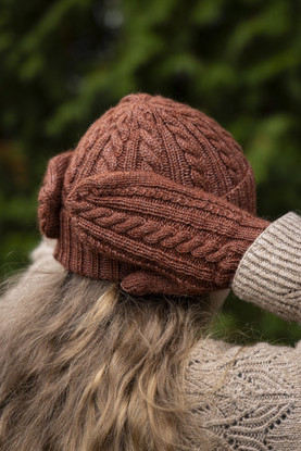 Palmikko - mittens, pattern in Finnish