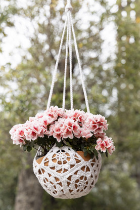 Flower ample, pattern (in Finnish)