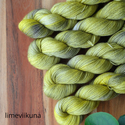 Wilhelmi  worsted yarn, hand dyed