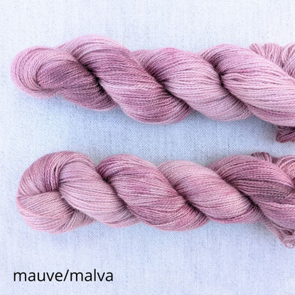 Wilhelmi  worsted yarn, hand dyed