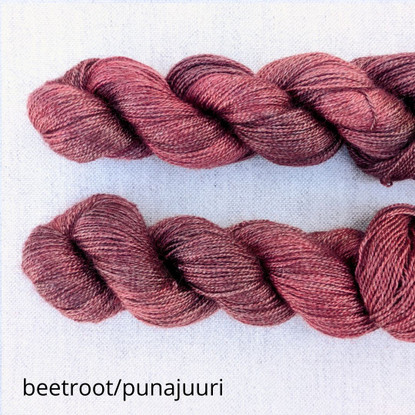 Wilhelmi  worsted yarn, hand dyed