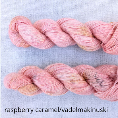 Wilhelmi  worsted yarn, hand dyed