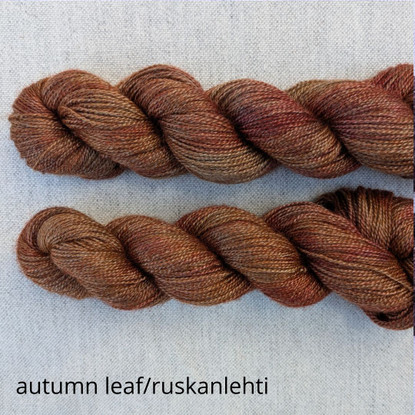 Wilhelmi  worsted yarn, hand dyed