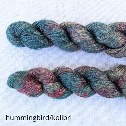 Wilhelmi  worsted yarn, hand dyed