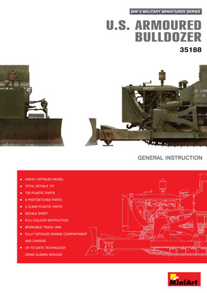 MiniArt 1/35 U.S. Armoured Bulldozer