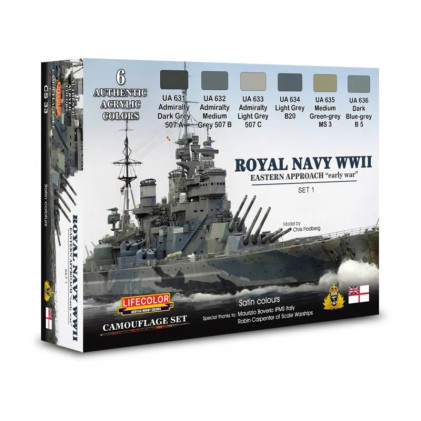 Lifecolor Royal Navy WWII 