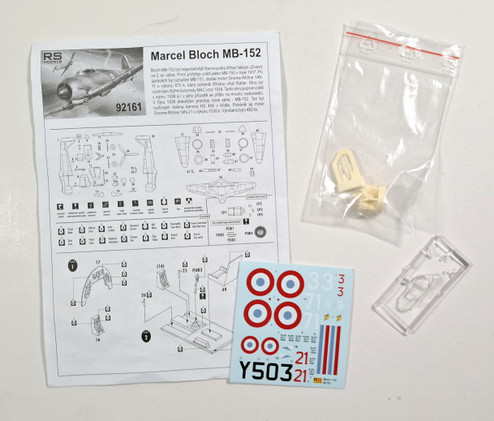 KÄYTETTY RS Models 1/72 Bloch MB-152
