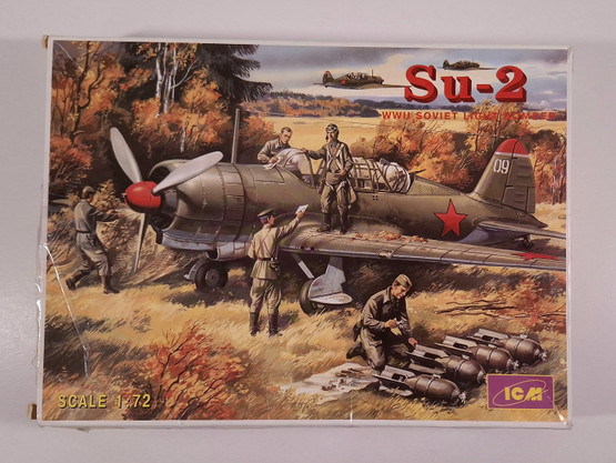 KÄYTETTY ICM 1/72 Su-2 WWII Soviet Light Bomber