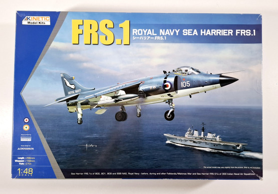 KÄYTETTY Kinetic 1/48 FRS.1 Royal Navy Sea Harrier FRS.1