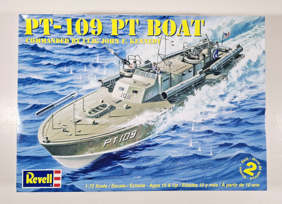KÄYTETTY Revell 1/72 PT-109 PT Boat Commanded by LTJG John F. Kennedy