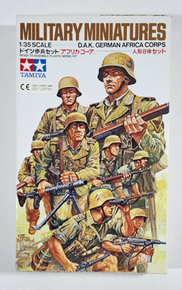 KÄYTETTY Tamiya 1/35 D.A.K German Africa Corps