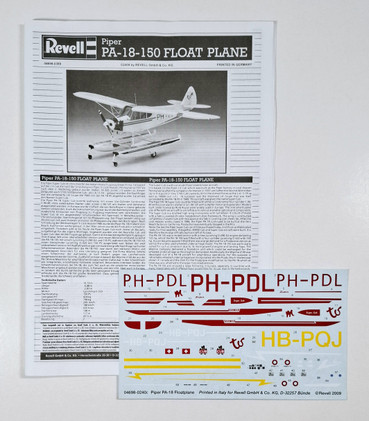 KÄYTETTY Revell 1/32 Piper PA-18-150 Float Plane