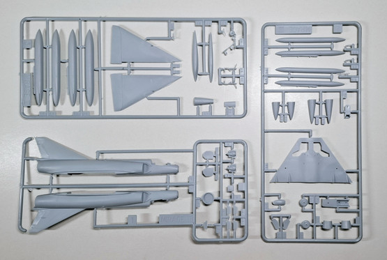 KÄYTETTY Heller 1/72 Mirage III E/R/5/ BA
