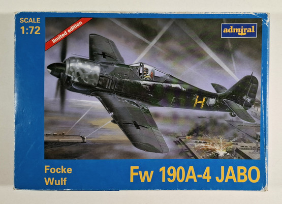 KÄYTETTY Admiral 1/72 Focke Wulf Fw 190A-4 Jabo