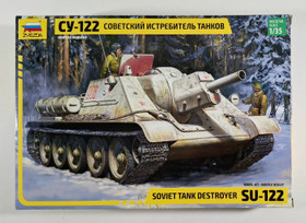 KÄYTETTY Zvezda 1/35 Soviet Tank Destroyer SU-122