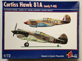 KÄYTETTY Pavla Models 1/72 Curtiss Hawk 81A (Early P-40)