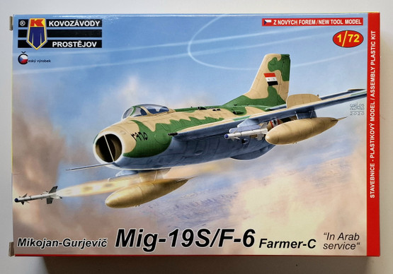 KÄYTETTY KP 1/72 Mikojan-Gurjevic Mig-19S/F-6 Farmer-C 