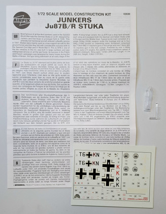 Airfix 1/72 Junkers Ju-87B/R Stuka – Harrasteässä
