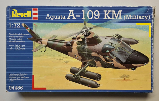 KÄYTETTY Revell 1/72 Agusta A-109 KM (Military)
