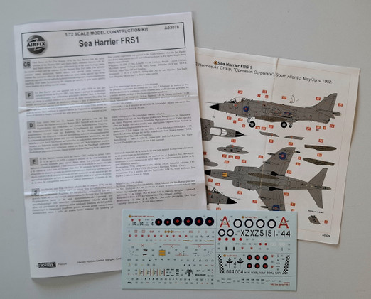KÄYTETTY Airfix 1/72 BAe Sea Harrier FRS1