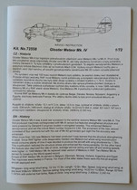 KÄYTETTY MPM 1/72 Gloster Meteor Mk.4