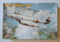 KÄYTETTY MPM 1/72 Gloster Meteor Mk.4