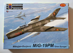 KÄYTETTY KP 1/72 Mikojan-Gurjevič MiG-19PM 