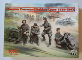 KÄYTETTY ICM 1/35 German Command Vehicle Crew (1939-1942)