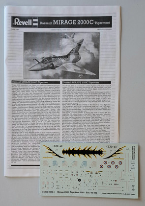 KÄYTETTY Revell 1/72 Dassault Mirage 2000C Tigermeet