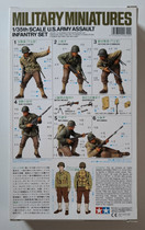 KÄYTETTY Tamiya 1/35 U.S. Army Assault Infantry Set