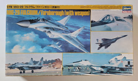 KÄYTETTY Hasegawa 1/72 MiG-29 Fulcrum/Farnborough (with Weapon)