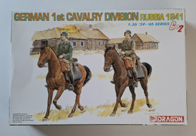 KÄYTETTY Dragon 1/35 German 1st Cavalry Division Russia 1941