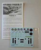 KÄYTETTY Academy 1/72 Hawker Typhoon Mk.Ib