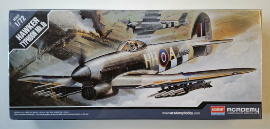 KÄYTETTY Academy 1/72 Hawker Typhoon Mk.Ib