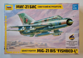 KÄYTETTY Zvezda 1/72 Soviet Fighter MiG-21bis 