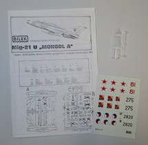KÄYTETTY Bilek 1/72 MiG-21 U 