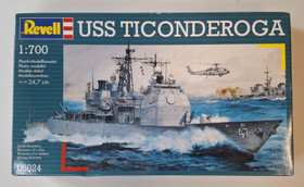 KÄYTETTY Revell 1/700 USS Ticonderoga