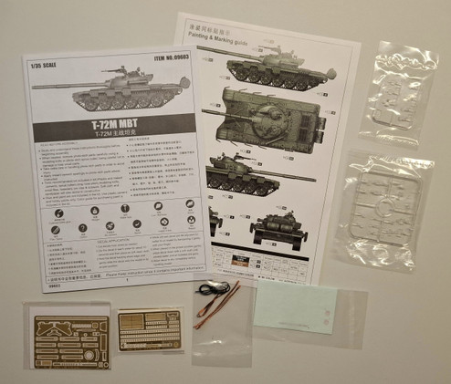 KÄYTETTY Trumpeter 1/35 T-72M MBT