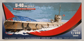 KÄYTETTY Mirage Hobby 1/350 U-40 IXA (Turm I) German Submarine