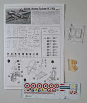KÄYTETTY RS Models 1/72 Morane-Saulnier M.S.406 France 1940