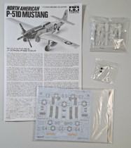 KÄYTETTY Tamiya 1/72 North American P-51D Mustang + lisäosa
